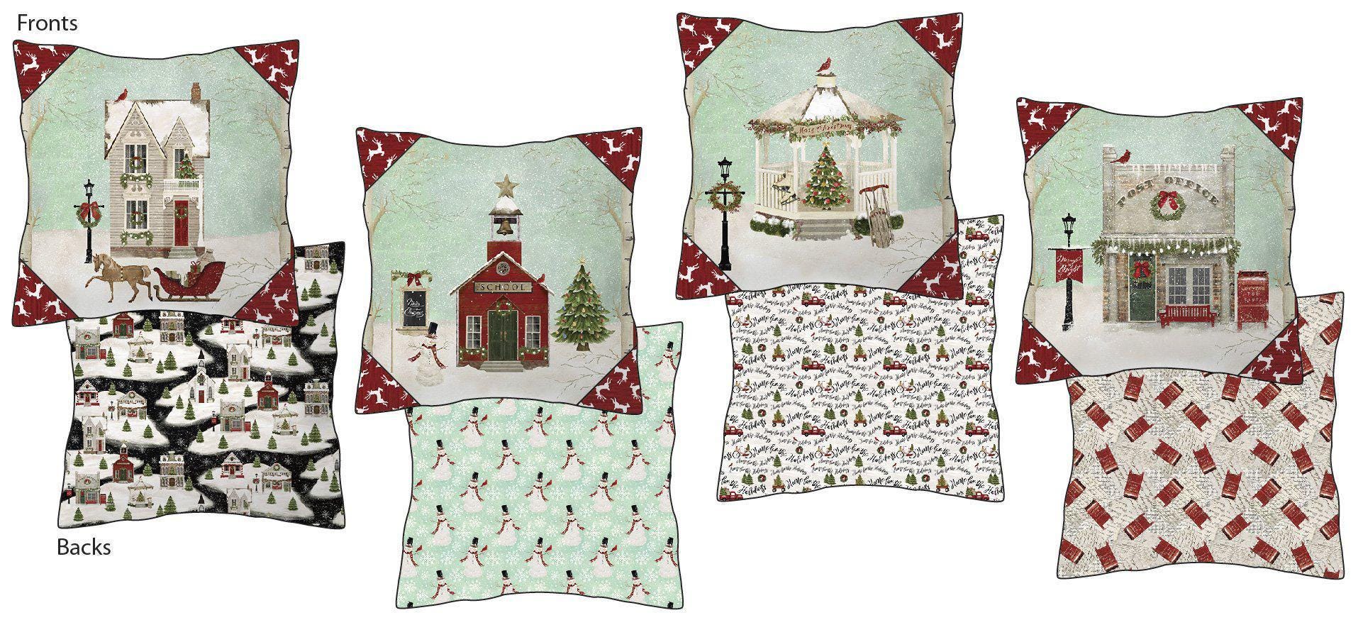 Home for the Holidays - 43" x 36" Block Panel - #18104