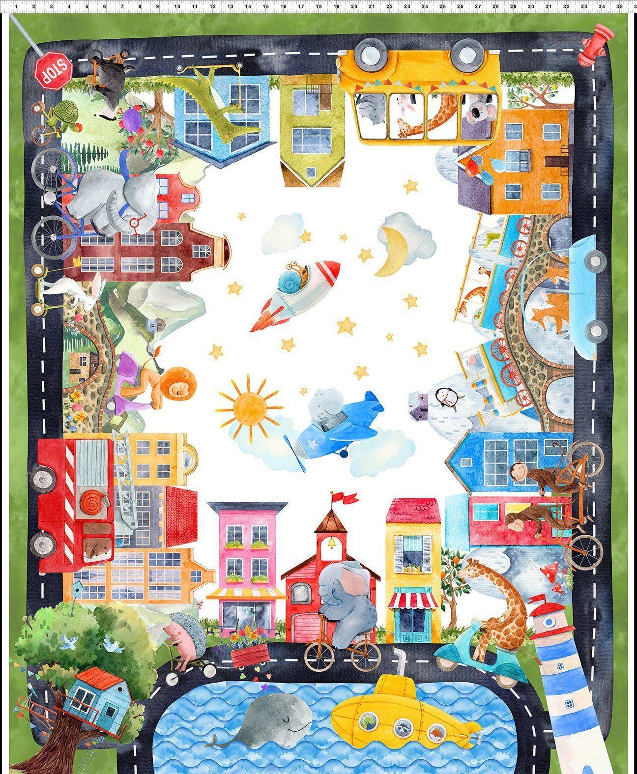 On The Go - 36" x 44" Panel - #1KFA-1