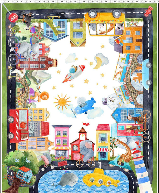 On The Go - 36" x 44" Panel - #1KFA-1