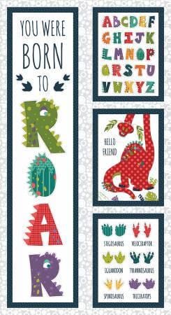 Born to Roar - 24" Block Panel - #587P-91