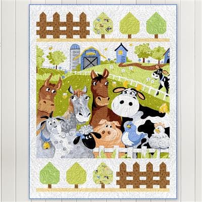 Barnyard Blues - 36" Play Mat Panel - #417760