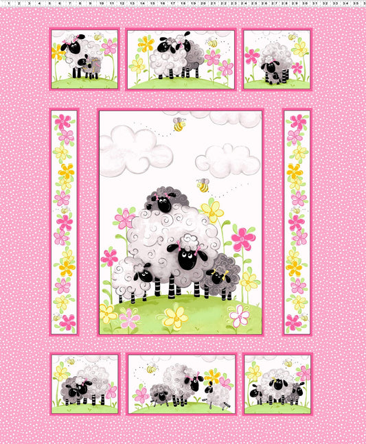 Lal the Lamb Mama Lal - 36" Quilt Panel - #3005-20