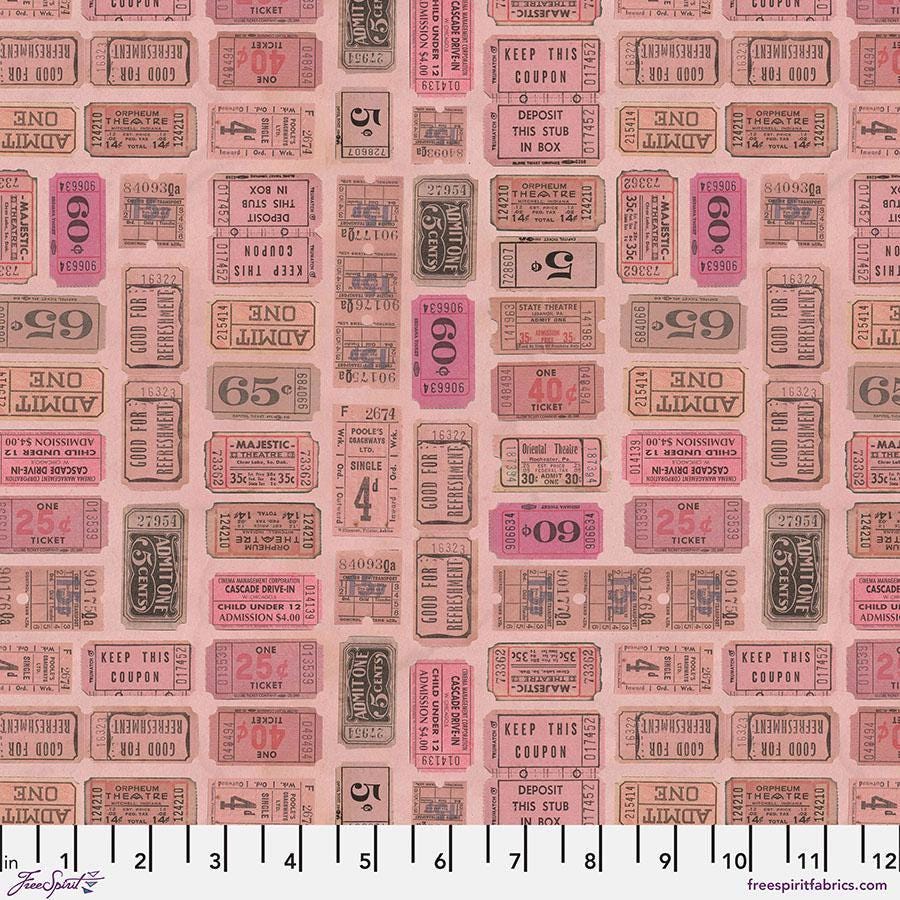 Tim Holtz Pink Palette Collection - Tickets #212