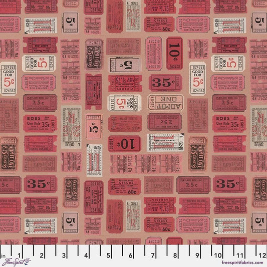 Tim Holtz Red Palette Collection - Tickets #222