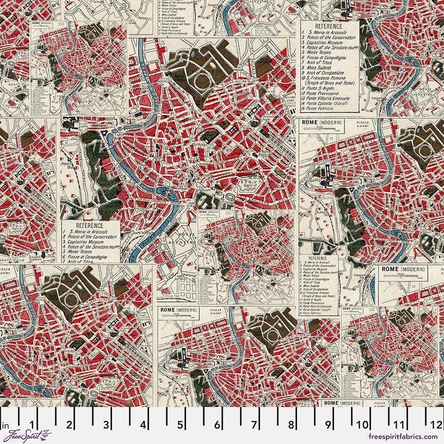 Tim Holtz Red Palette Collection - Map #223