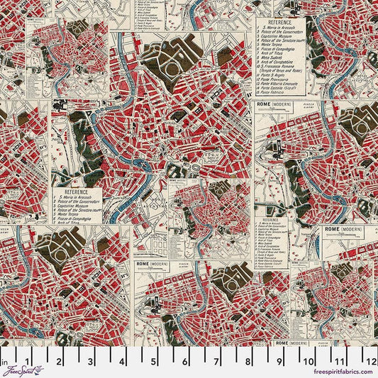 Tim Holtz Red Palette Collection - Map #223