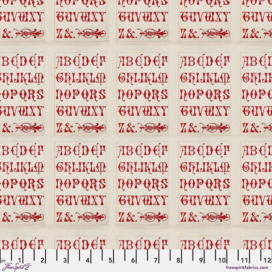 Tim Holtz Red Palette Collection - Typography #224