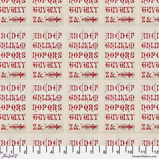 Tim Holtz Red Palette Collection - Typography #224
