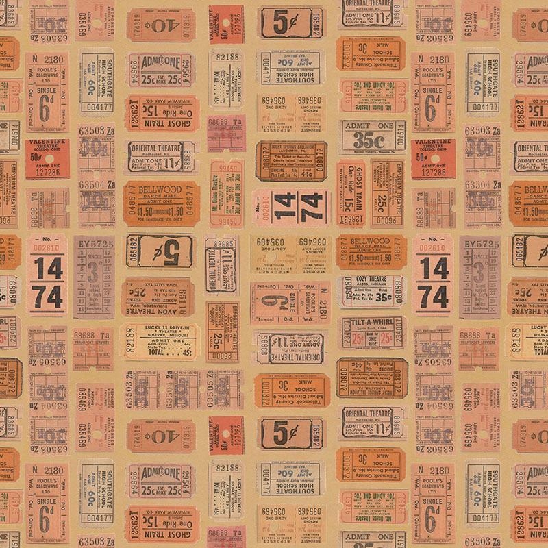 Tim Holtz Orange Palette Collection - Tickets #232