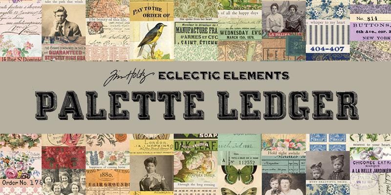 Tim Holtz Orange Palette Collection - Sketchbook #234