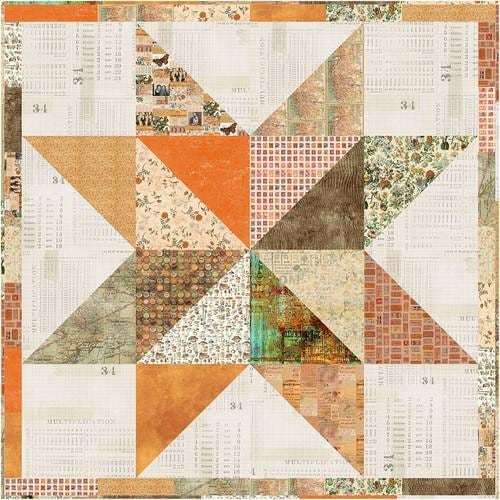 Tim Holtz Orange Palette Collection - Vintage #239