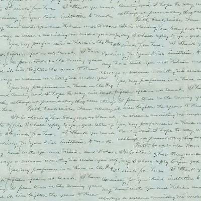 Tim Holtz Blue Palette Collection - Script #284