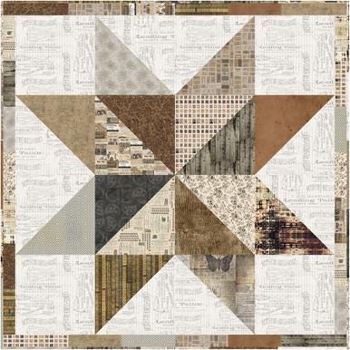 Tim Holtz Neutral Palette Collection - Map #253
