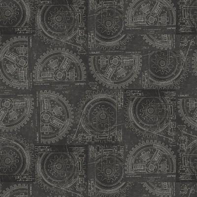 Tim Holtz Neutral Palette Collection - Gears #255