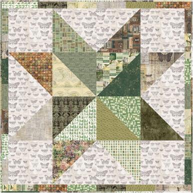 Tim Holtz Green Palette Collection - Stamps #261