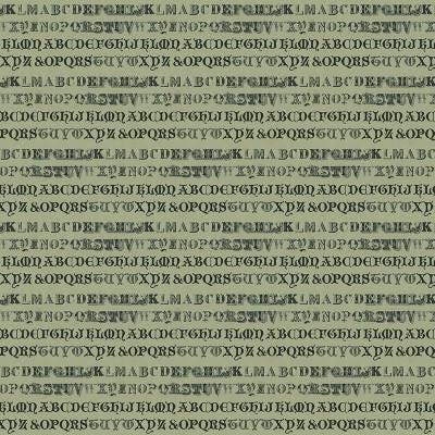 Tim Holtz Green Palette Collection - Typography #264