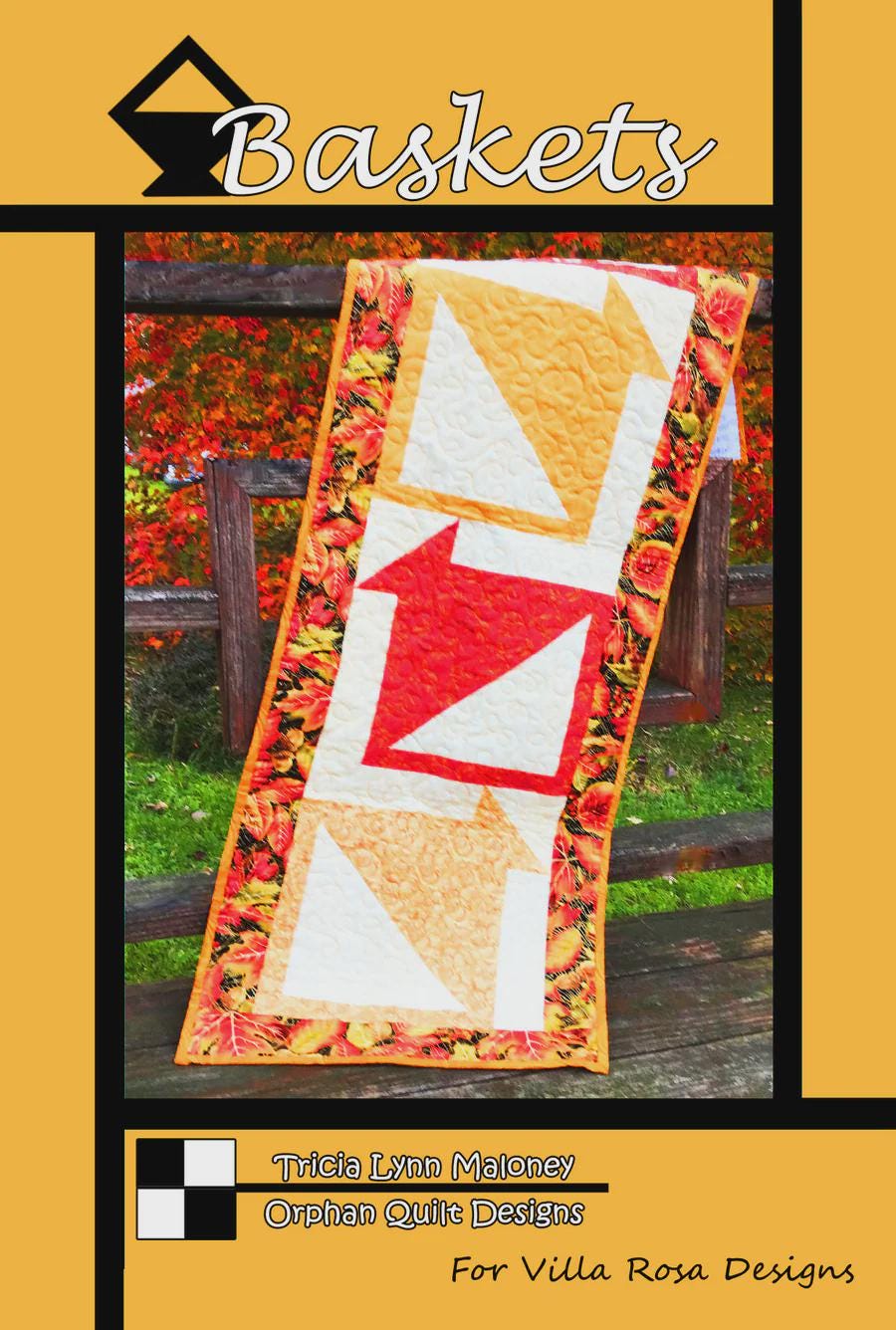 Villa Rosa Pattern Card-Baskets