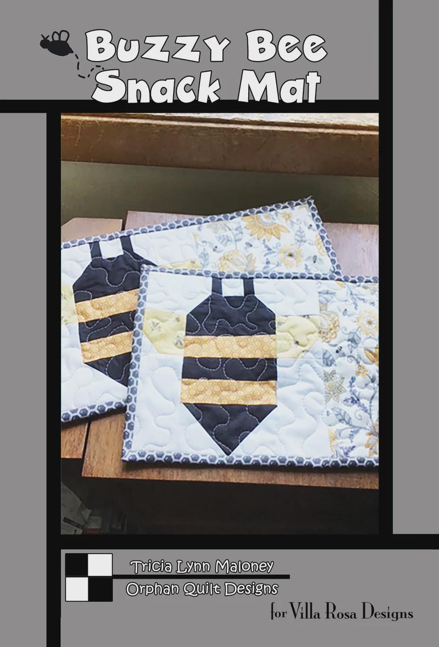Villa Rosa Pattern Card-Buzzy Bee