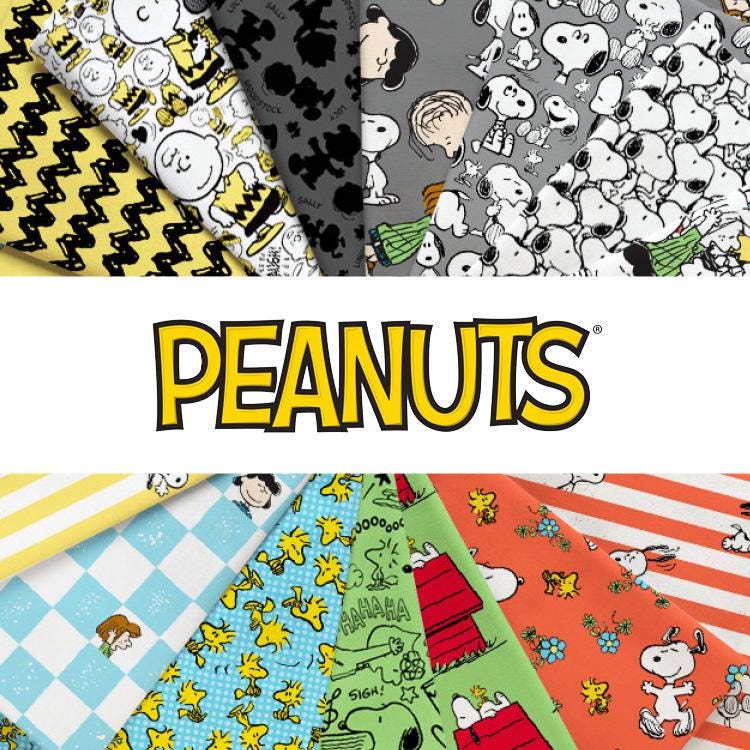Peanuts - 40 piece 2 1/2" strip roll