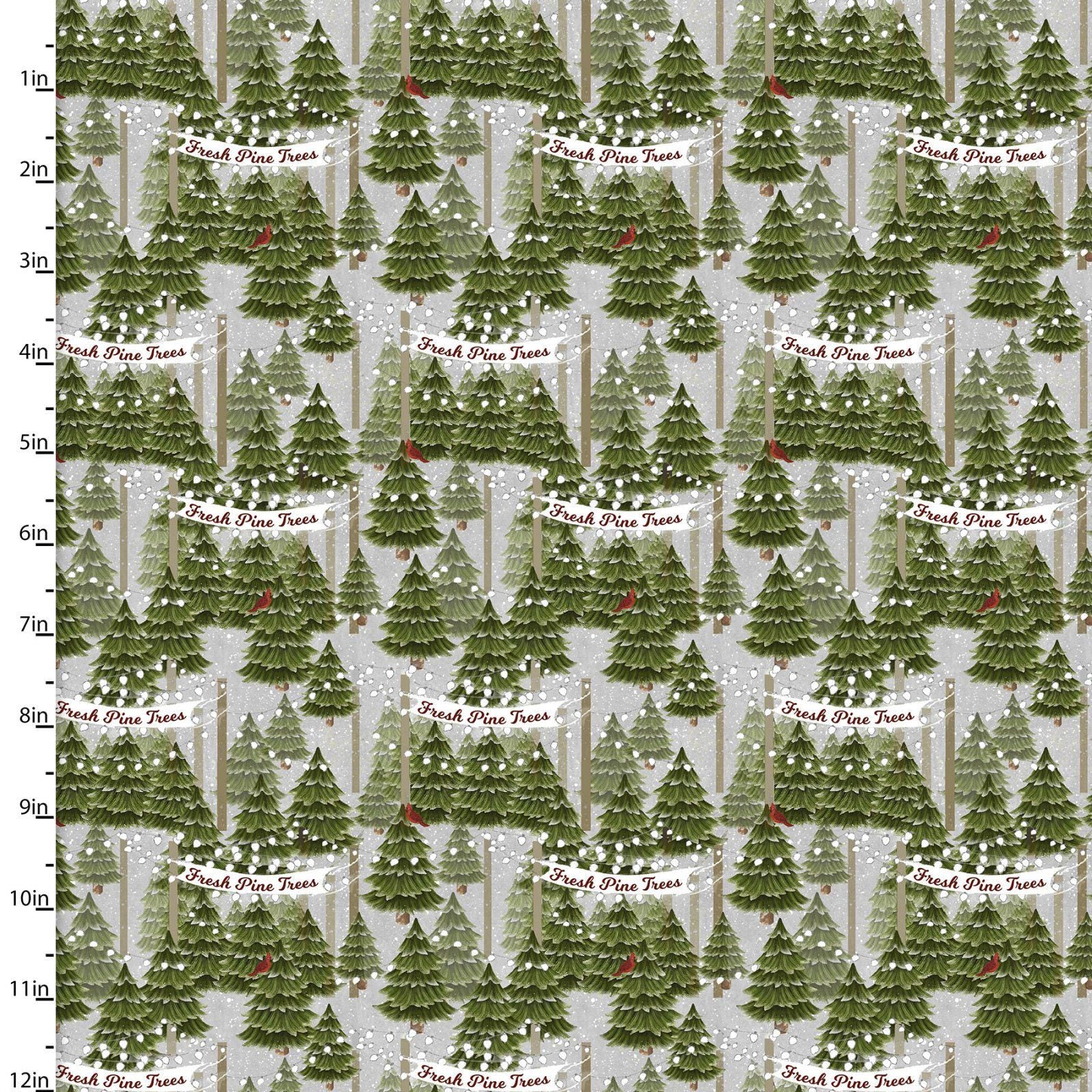 Last Chance Home for the Holidays - Trees1 #18108 2 1/3 yd length