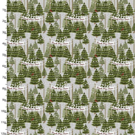 Last Chance Home for the Holidays - Trees1 #18108 2 1/3 yd length