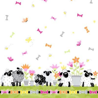 SusyBee Lal the Lamb "Double Border White" - #2043-100
