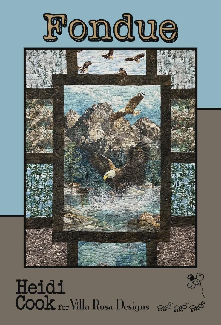 Villa Rosa Pattern Card-Fondue
