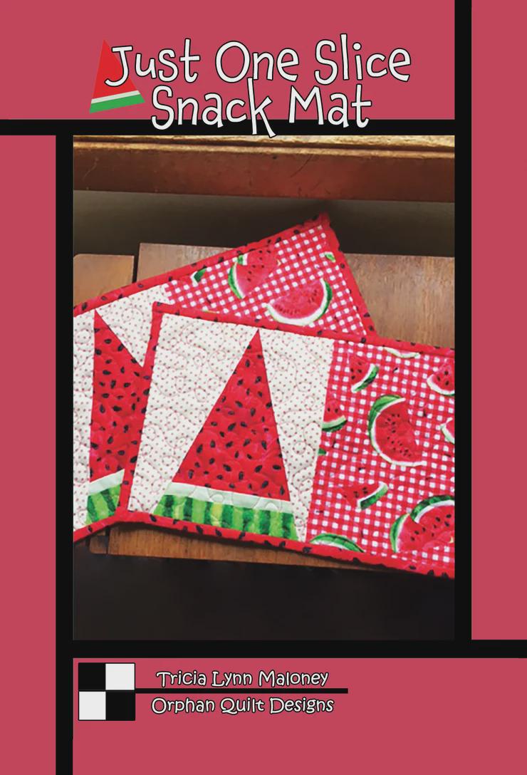 Villa Rosa Pattern Card-Just One Slice Snack Mat