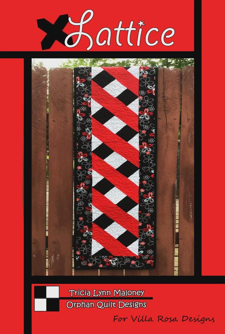 Villa Rosa Pattern Card-Lattice