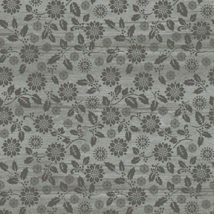Rustic Village Christmas - Poinsetta Tonal Steel #6885-15
