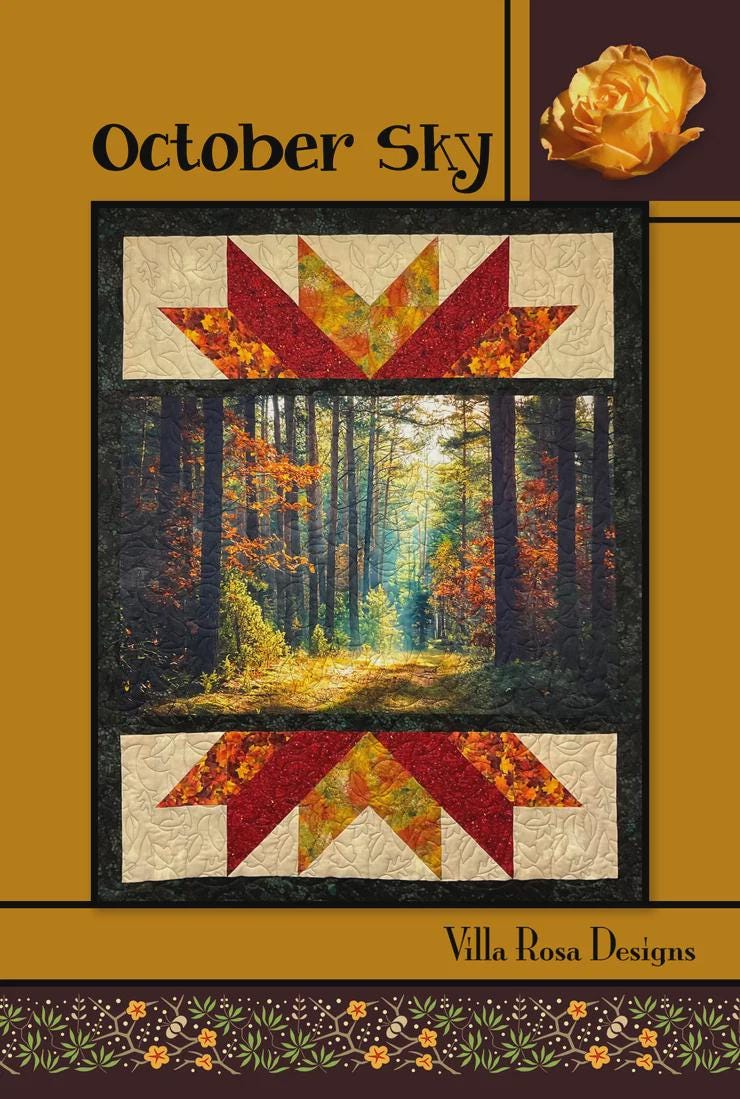 Villa Rosa Pattern Card-October Sky