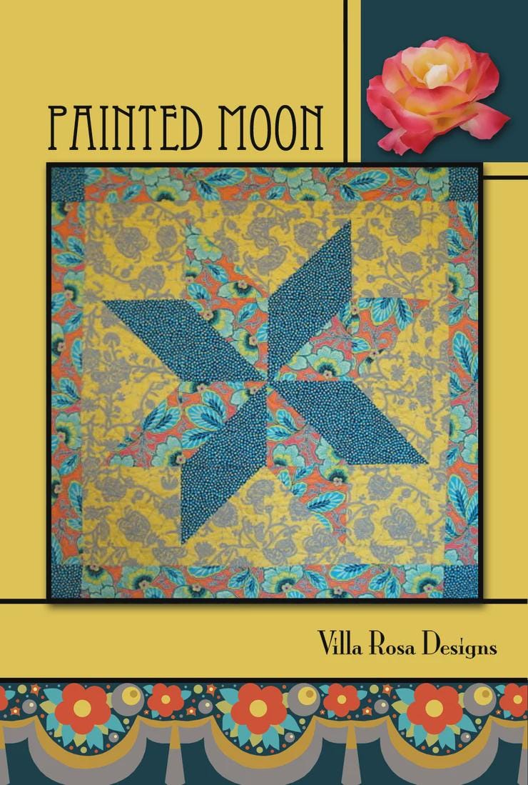 Villa Rosa Pattern Card-Painted Moon