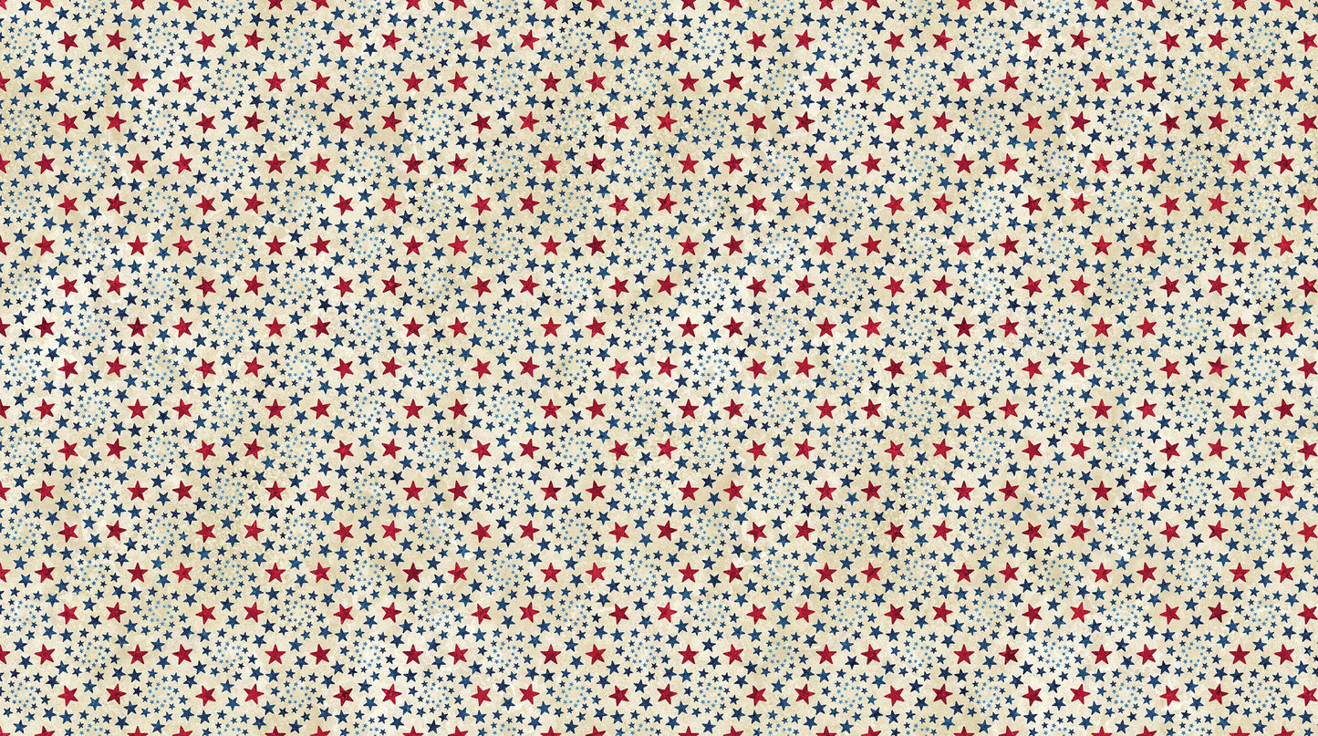 Stars & Stripes 14 - Beige Multi #29048-12