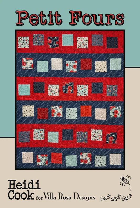 Villa Rosa Pattern Card-Petit Fours