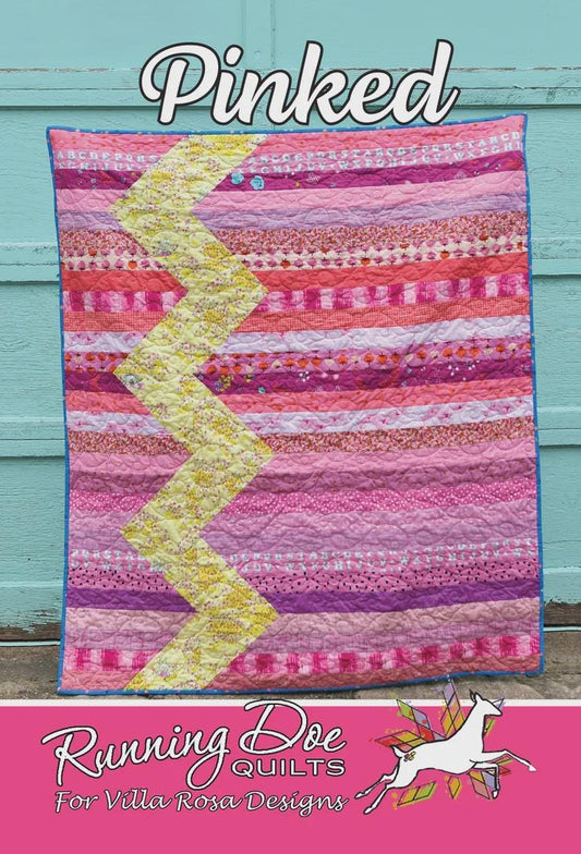 Villa Rosa Pattern Card-Pinked