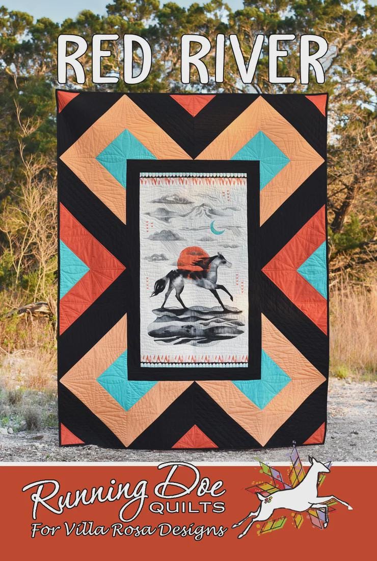 Villa Rosa Pattern Card-Red River
