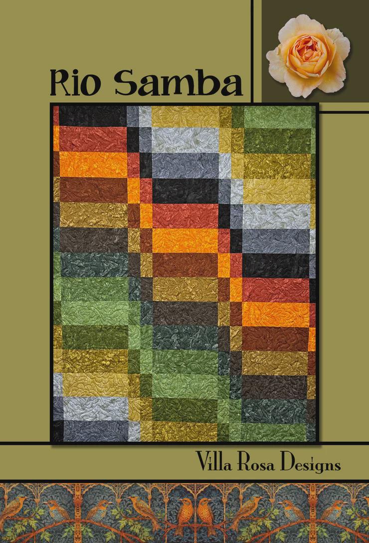 Villa Rosa Pattern Card-Rio Samba