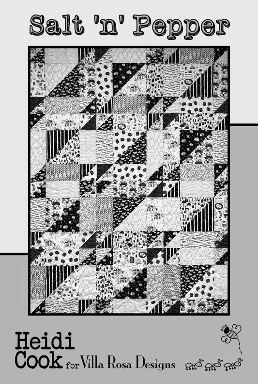 Villa Rosa Pattern Card-Salt 'n' Pepper