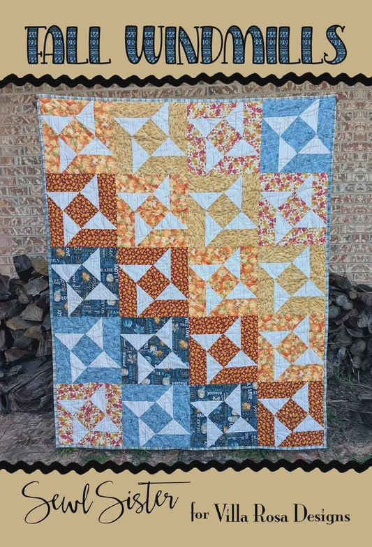 Villa Rosa Pattern Card-Fall Windmills