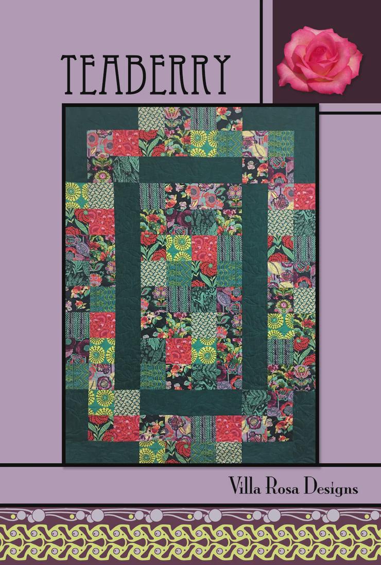 Villa Rosa Pattern Card-Teaberry