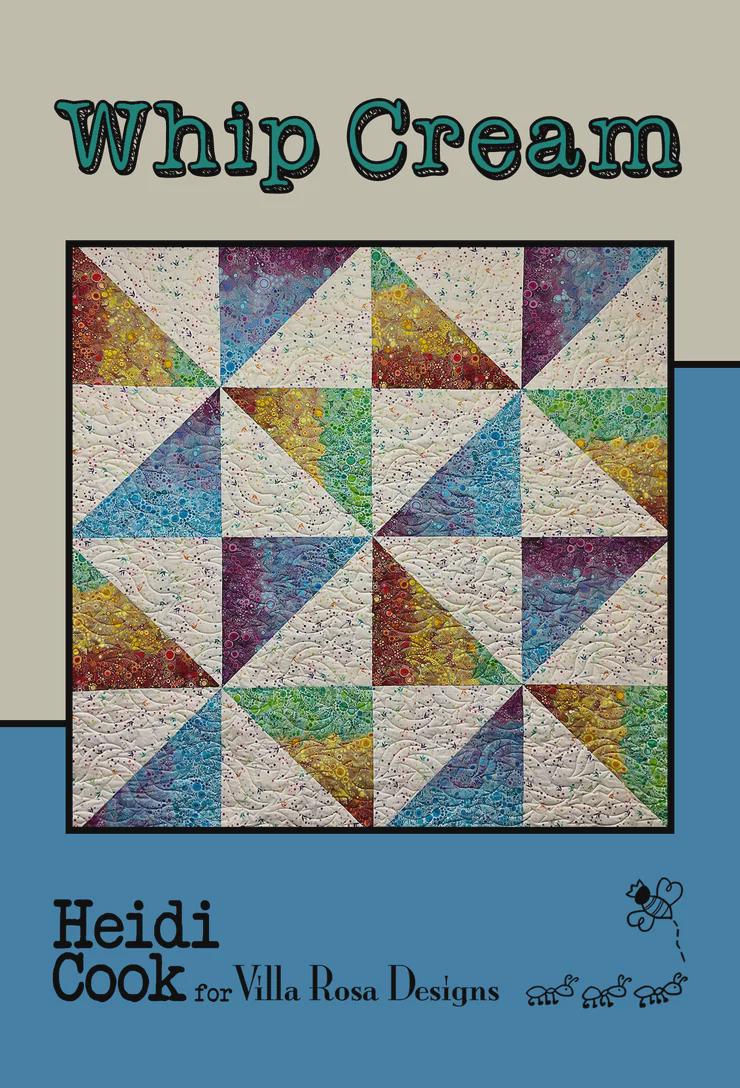Villa Rosa Pattern Card-Whip Cream