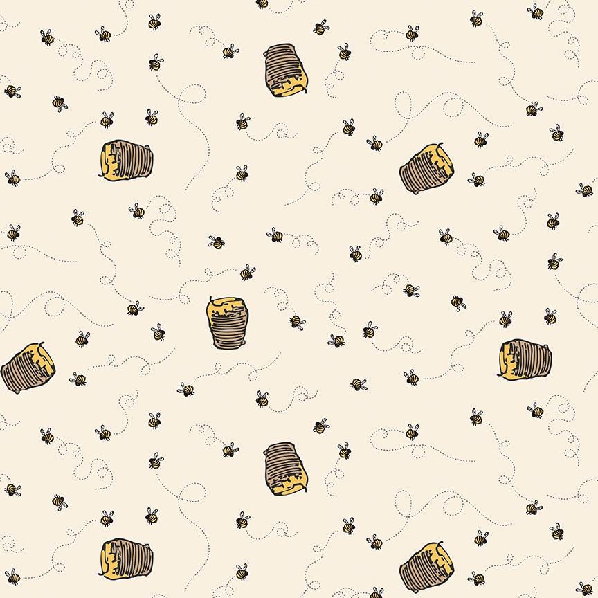 Winnie the Pooh - Bees #C17004-Cream