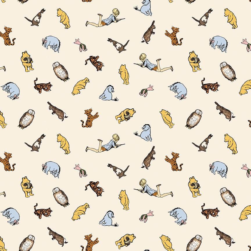 Winnie the Pooh - Characters #C17003-Cream