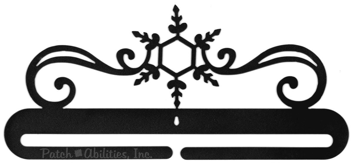 12" Snowwflake Swirls Hanger - PAH-12007