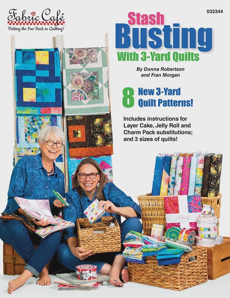 Fabric Cafe - Stash Busting With 3-Yard Quilts Book #032344