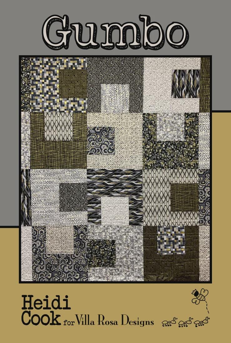 Villa Rosa Pattern Card-Gumbo