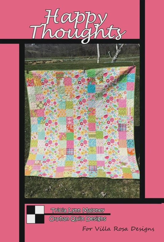 Villa Rosa Pattern Card-Happy Thoughts