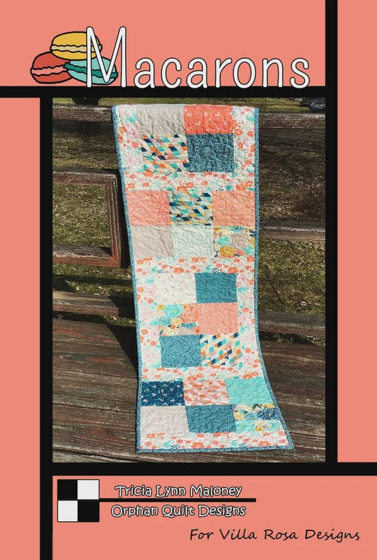 Villa Rosa Pattern Card-Macarons