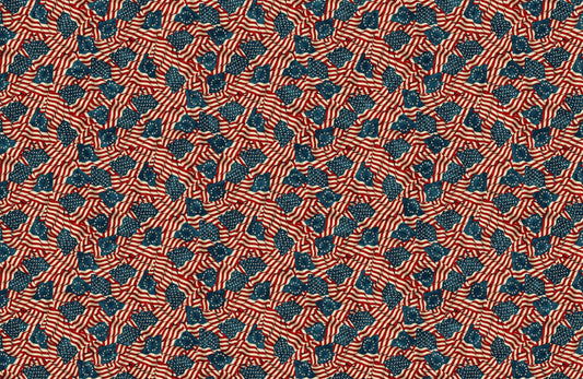 America 250-Stonehenge - Beige Multi #DP28367-12