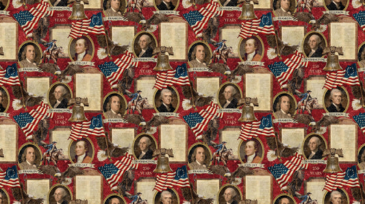 America 250-Stonehenge - Red Multi #DP28368-24